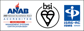ISO 27001認証ロゴ